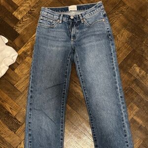 COPY - A brand straight leg blue jeans size 25